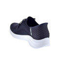 Zapatillas Skechers zapatos Mujer modelo Ultra flex Negro Cordón