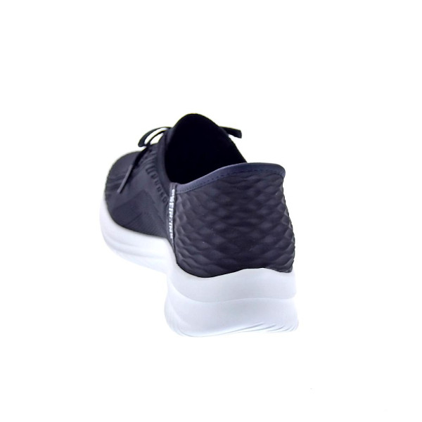 Zapatillas Skechers zapatos Mujer modelo Ultra flex Negro Cordón