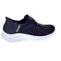 Zapatillas Skechers zapatos Mujer modelo Ultra flex Negro Cordón