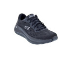 Zapatillas Skechers zapatos Mujer modelo Big League Negro Cordón