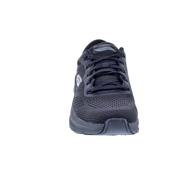 Zapatillas Skechers zapatos Mujer modelo Big League Negro Cordón