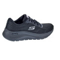 Zapatillas Skechers zapatos Mujer modelo Big League Negro Cordón