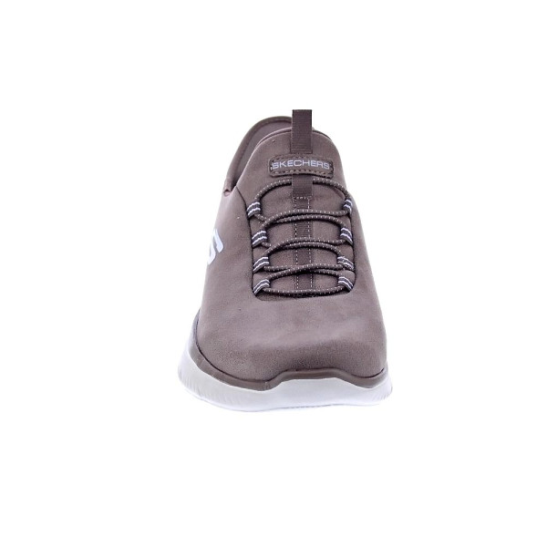 Zapatillas Skechers zapatos Mujer modelo Summits Marrón Elástico