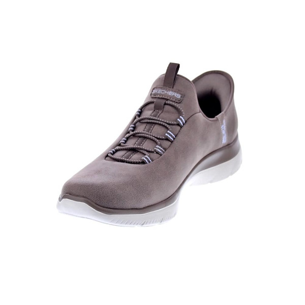 Zapatillas Skechers zapatos Mujer modelo Summits Marrón Elástico