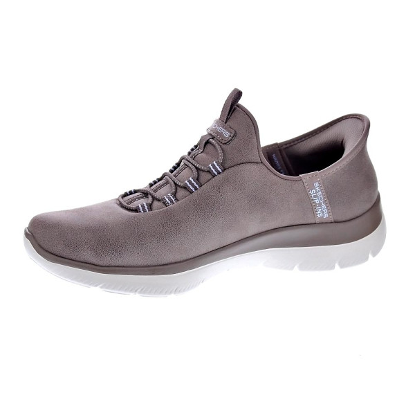 Zapatillas Skechers zapatos Mujer modelo Summits Marrón Elástico