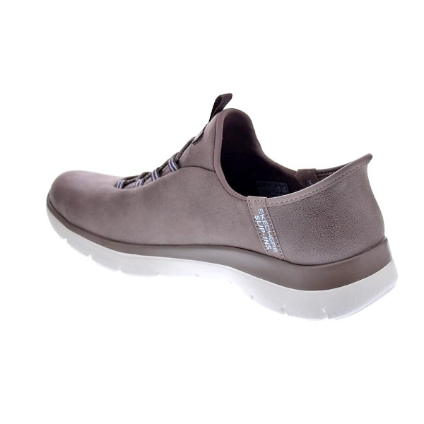 Zapatillas Skechers zapatos Mujer modelo Summits Marrón Elástico