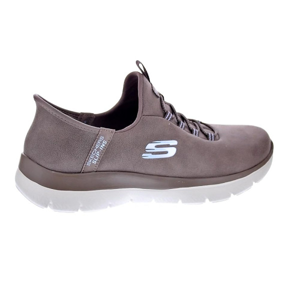 Zapatillas Skechers zapatos Mujer modelo Summits Marrón Elástico