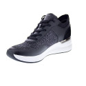 Zapatillas Skechers zapatos Mujer modelo Street Negro Cordón