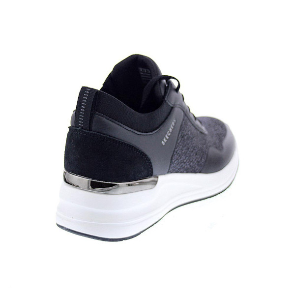 Zapatillas Skechers zapatos Mujer modelo Street Negro Cordón