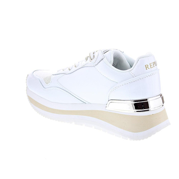 Zapatillas Replay zapatos Mujer modelo Mennet Blanco Cordón