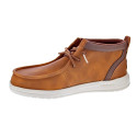 Botines Hey Dude zapatos Hombre modelo Wally Mid Grip Marrón Elástico