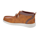 Botines Hey Dude zapatos Hombre modelo Wally Mid Grip Marrón Elástico