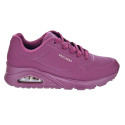 Zapatillas Skechers zapatos Mujer modelo Street Violeta Cordón