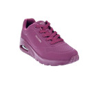 Zapatillas Skechers zapatos Mujer modelo Street Violeta Cordón
