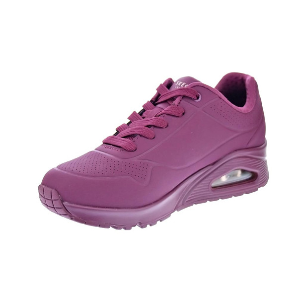 Zapatillas Skechers zapatos Mujer modelo Street Violeta Cordón