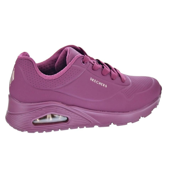 Zapatillas Skechers zapatos Mujer modelo Street Violeta Cordón