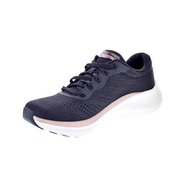 Zapatillas Skechers zapatos Mujer modelo Arch Fit 2.0 Negro Cordón