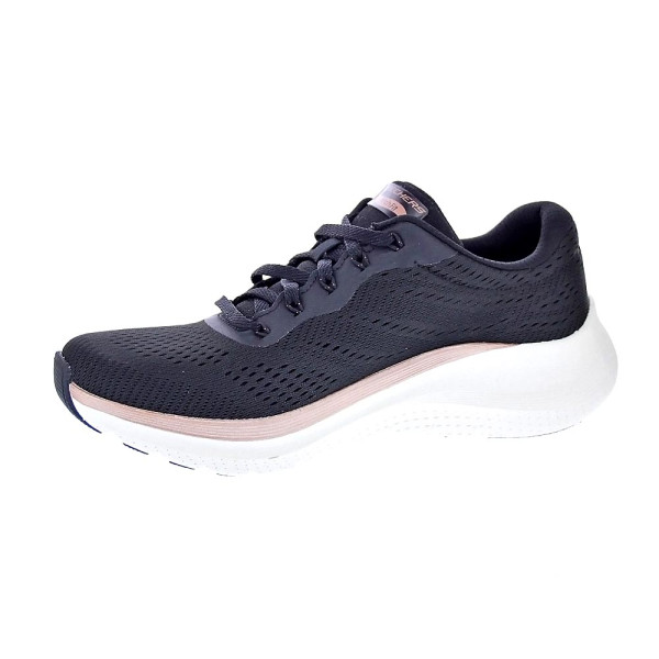 Zapatillas Skechers zapatos Mujer modelo Arch Fit 2.0 Negro Cordón