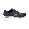 Zapatillas Skechers zapatos Mujer modelo Arch Fit 2.0 Negro Cordón