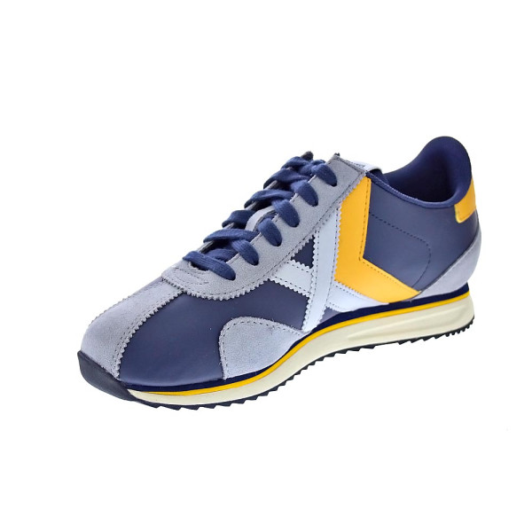 Zapatillas Munich zapatos Hombre modelo Sapporo 183 Gris Cordón