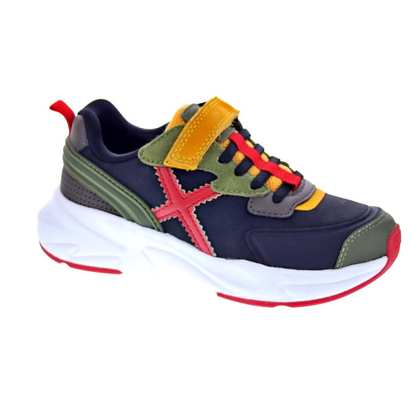 Zapatillas Munich zapatos Niño modelo Mini Track vco 95 Verde Velcro