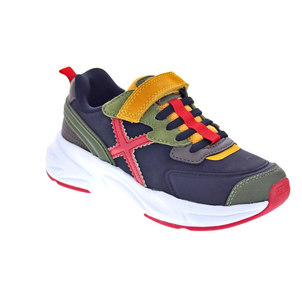 Zapatillas Munich zapatos Niño modelo Mini Track vco 95 Verde Velcro
