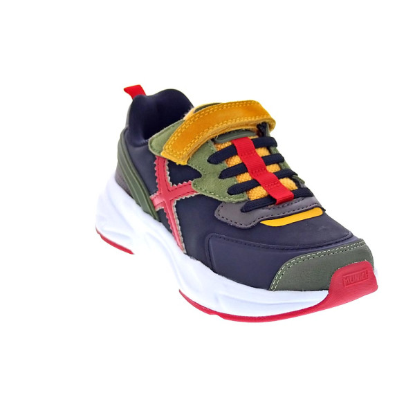 Zapatillas Munich zapatos Niño modelo Mini Track vco 95 Verde Velcro