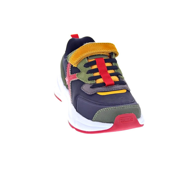 Zapatillas Munich zapatos Niño modelo Mini Track vco 95 Verde Velcro