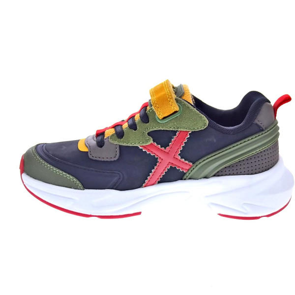 Zapatillas Munich zapatos Niño modelo Mini Track vco 95 Verde Velcro