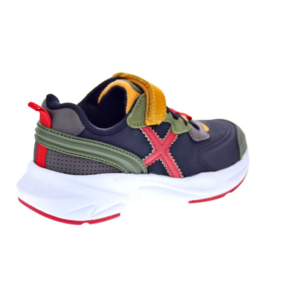 Zapatillas Munich zapatos Niño modelo Mini Track vco 95 Verde Velcro