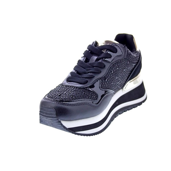 Zapatillas Replay zapatos Mujer modelo Mennet Stone Negro Cordón