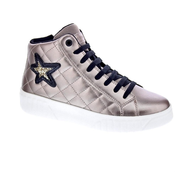 Zapatillas botas Geox zapatos Niña modelo Mikiroshi Oro Cremallera