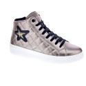 Zapatillas botas Geox zapatos Niña modelo Mikiroshi Oro Cremallera
