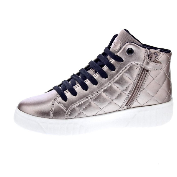 Zapatillas botas Geox zapatos Niña modelo Mikiroshi Oro Cremallera