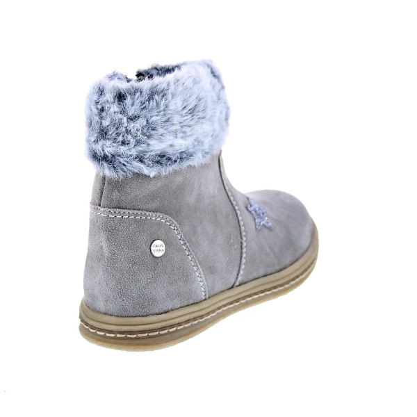 Botines Gioseppo zapatos Niña modelo Aside Gris Cremallera