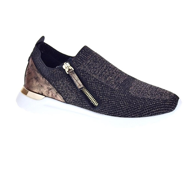 Zapatillas La Strada zapatos Mujer modelo 2303498 Negro Cremallera