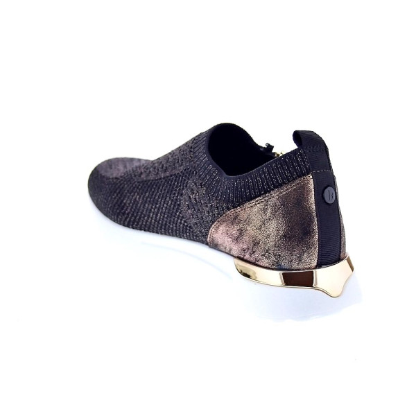 Zapatillas La Strada zapatos Mujer modelo 2303498 Negro Cremallera