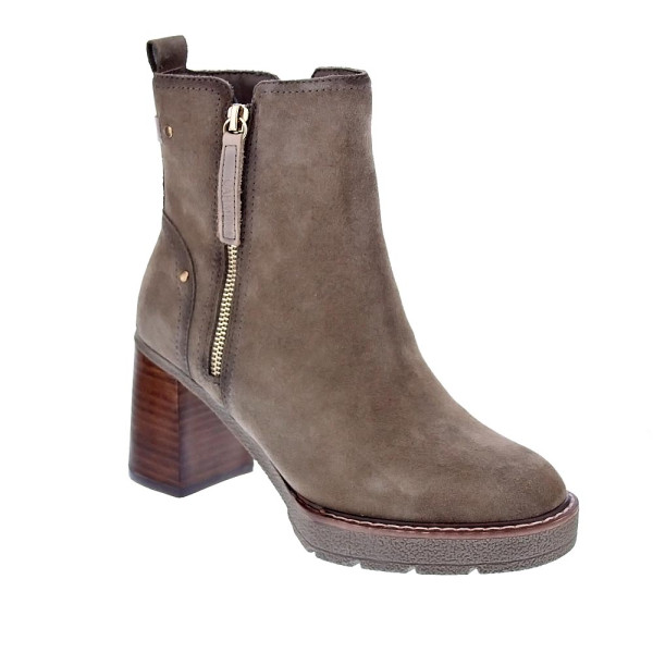 Botines Carmela zapatos Mujer modelo 16185803 Marrón Cremallera