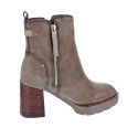 Botines Carmela zapatos Mujer modelo 16185803 Marrón Cremallera