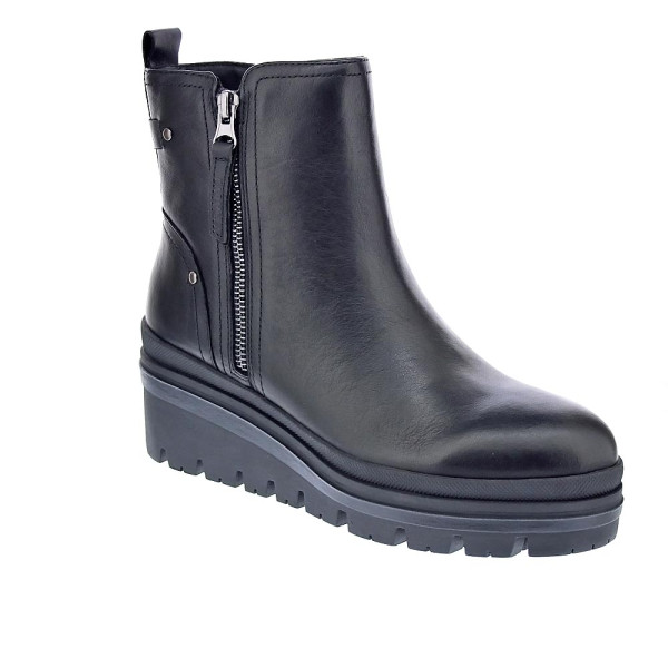 Botines Carmela zapatos Mujer modelo 16200901 Negro Cremallera