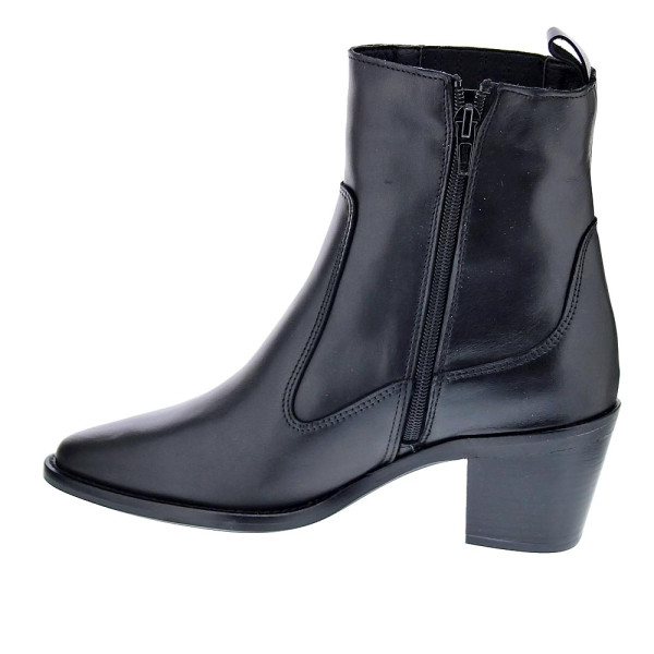 Botines Alpe zapatos Mujer modelo 25811705 Negro Cremallera