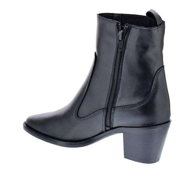 Botines Alpe zapatos Mujer modelo 25811705 Negro Cremallera