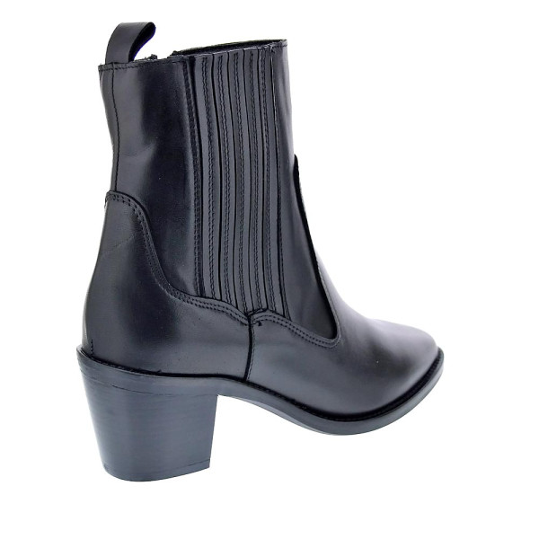 Botines Alpe zapatos Mujer modelo 25811705 Negro Cremallera