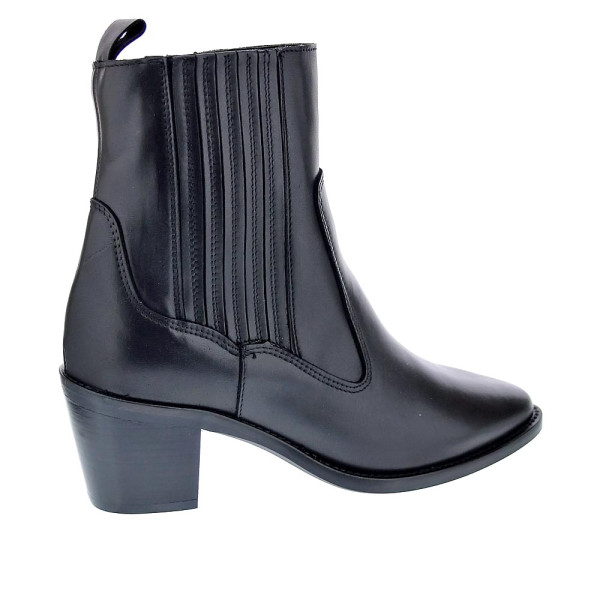 Botines Alpe zapatos Mujer modelo 25811705 Negro Cremallera