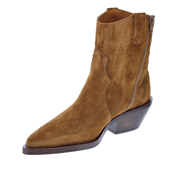 Botines Alpe zapatos Mujer modelo 52541101 Marrón Cremallera