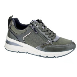 Zapatillas Tamaris zapatos Mujer modelo 23721 Verde Cordón 2