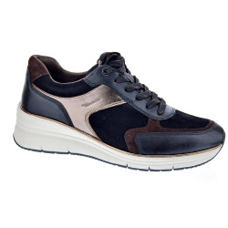 Zapatillas Tamaris zapatos Mujer modelo 23764 Negro Cordón 2