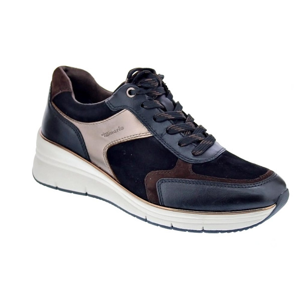 Zapatillas Tamaris zapatos Mujer modelo 23764 Negro Cordón