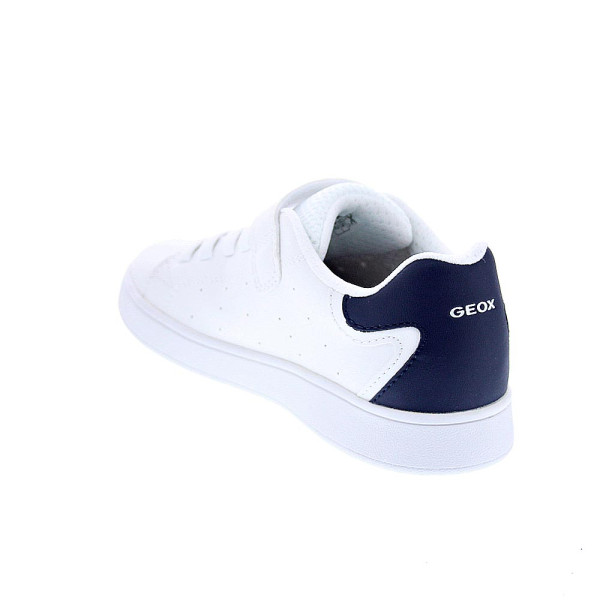 Zapatillas Geox zapatos Niño modelo Eclyper Boy Blanco Elástico