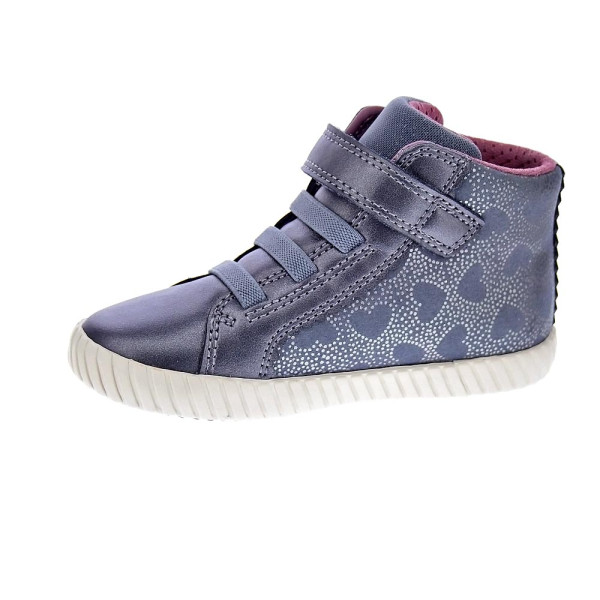 Zapatillas botas Geox zapatos Niña modelo Mirroles Gris Elástico